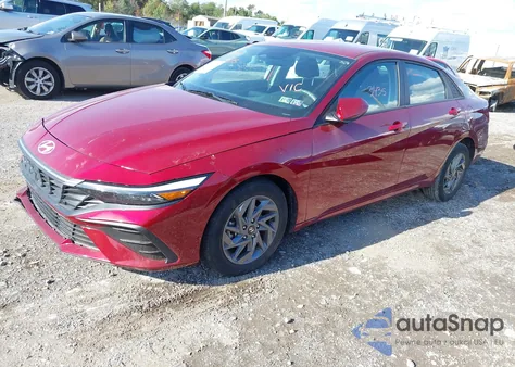 2024 Hyundai Elantra Sel из США, поврежденный, VIN KMHLM4DGXRU680104